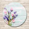 Wanduhr aus Glas 30fi Glasbild Glasuhr Gehärtetes Glas - Produktbild-Vorschau 2