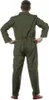 Deluxe Kampfpilot Flieger Kostüm für Herren, Größe: 48 - 50 Produktbild-Vorschau 2