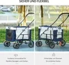 PawHut, poussette pour chien, chariot pour petits et chiens Voir les images du produit 6
