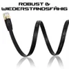 LAN Kabel Cat 7 Flach 15m Schwarz – geschirmtes Produktbild-Vorschau 8