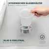 wC bremermann della linea LUCENTE in acciaio inox cromato Anteprima dell’immagine prodotto 4