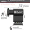 DUR-line UK 124-3L dCSS - Unicable LNB Produktbild-Vorschau 15