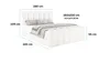 Boxspringbett NOLA 160x200 cm mit Bettkasten inkl. Produktbild-Vorschau 7