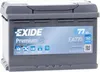 A car battery with branding and specifications visible. Podgląd zdjęcia produktu