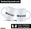 Huuraa Kaffeetasse BBQ Master Grillen 330ml Weiß Keramik Produktbild-Vorschau 2