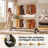 HOKEEPER Commerciële kledingrek met Z-standaard, Productafbeelding-voorbeeld 4