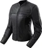 Motorradjacke Leder Schwarz 3XL mit Level-2 Protektoren und Produktbild-Vorschau 1
