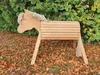 EDUPLAY 160249 Holzpferd 80 cm lasiert, 168 x 74 x 110 cm, Produktbild-Vorschau 3