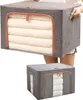 EDIBAZZAR | Organisateur pliable, grand sac à vêtements Voir les images du produit 24