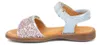Froddo LORINE SPARKLE Mädchen Silber Sandalen Flach Leder Produktbild-Vorschau 3