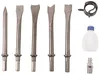 Scheppach Accessoire-set: drukluchthamer met 5 beitels, Productafbeelding-voorbeeld 4