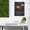 Mr. & Mrs. Panda Bild Spinne Agathe Motivation DIN A3 - Produktbild-Vorschau 2