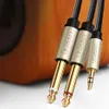 UGREEN AV126 Kabel TRS 3.5 mm do 2x TS 6.35 mm - 2m (szary) Podgląd zdjęcia produktu 20