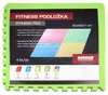 Merco Colored Puzzle fitness podložka zelená balení 4 ks Náhled obrázku produktu 4