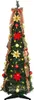 vidaXL Arbre de Noël artificiel avec 50 LED Vert 125 cm PVC Voir les images du produit 3