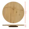 Bambus Drehteller Ø 35 cm - Käse Servier Platte drehbar Produktbild-Vorschau 2