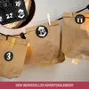 Adventskalender zum befüllen - 24 XL Kraftpapiertüten mit Produktbild-Vorschau 5
