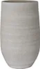 Vase TOKIO 30cm - leicht konisch, creme grau, Keramik, Produktbild-Vorschau 1
