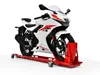 Rangierschiene inkl. Wippe für Motorrad rot Produktbild-Vorschau 3