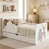 Kinderbett "Wolke" 140x70 cm Weiß | Komplett-Set inkl. Produktbild-Vorschau 9