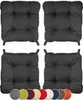 Sunnypillow 4er Set Stuhlkissen mit Klettverschluss Maße: Produktbild-Vorschau 1