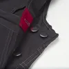 Planam Latzhose Basalt Gr. 56 anthrazit/rot Produktbild-Vorschau 5