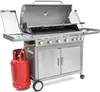 G21 Mexico BBQ, 18900 W, Gril, 7 stref(y), 4158 cm², Wózek, Podgląd zdjęcia produktu 6