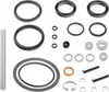A collection of various seal and gasket components, possibly for a coffee machine, arranged on a white background. Produktbild-Vorschau
