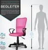 TRESKO Bürostuhl pink Schreibtischstuhl Drehstuhl, mit Produktbild-Vorschau 4