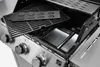 A close-up view of the interior of a gas grill, showing the cooking grates and flavorizer bars. Náhled obrázku produktu