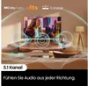 Soundbar Hisense 3.1 da 480 W con Bluetooth, Dolby Digital+ Anteprima dell’immagine prodotto 32