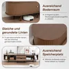 GIHAUVIA TV-Ständer mit 2 Schubladen und 2 Rolltüren TV Produktbild-Vorschau 9
