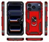 Multiple views of a red phone case with a ring holder. Produktbild-Vorschau