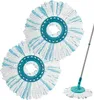 Sada 2 náhradních hlav CLEAN TWIST Disc Mop micro duo, Náhled obrázku produktu 5