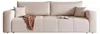 Schlafsofa Couch Orto Manila 02 Beige Samtvelours Produktbild-Vorschau 2