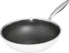 HSN Wok en acier inoxydable 28cm Voir les images du produit 2
