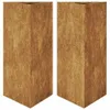 vidaXL Pflanzkübel 2 Stk. Dreieckig 40x34,5x75 cm Produktbild-Vorschau 1
