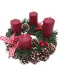 Bougies de l'Avent, lot de 4 bougies à tige, bougie de Noël Voir les images du produit 2