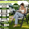 Krzesła ogrodowe Tillvex Premium, 6 sztuk, beżowe, Podgląd zdjęcia produktu 5
