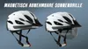 Fahrradhelm H085 Urban mit LED-Rücklicht & Magnet-Visier Produktbild-Vorschau 8