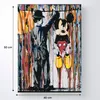 QUADRO DI NUMERI CON TELAIO Quadro - Topolino 40x50 cm Anteprima dell’immagine prodotto 3