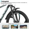 Hiland 26 Zoll Mountainbike für Erwachsene, 6 Speichenrad Produktbild-Vorschau 2