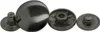 50 Stk Druckknopf Set rund S-Feder Verschlüsse Schnappknopf Metall Größen 12,5mm anthrazit Produktbild-Vorschau