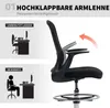 Fortuna Lai Chaise de bureau réglable en hauteur Chaise de Voir les images du produit 4