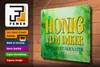 Blechschild Honig Imker Produkt der Natur, 40 x 30 cm, Produktbild-Vorschau 3