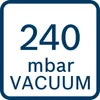 A graphic displaying vacuum pressure specifications. Anteprima dell’immagine prodotto