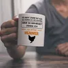 In Wahrheit denke ich an Hühner Kaffeebecher Produktbild-Vorschau 2