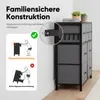 HOKEEPER Kommode, Chest of Drawers, 7 Schubladen aus Stoff Produktbild-Vorschau 4