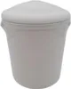 A white diaper pail with a lid. Produktbild-Vorschau