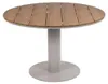 Runder Gartentisch Tower | ø 120 cm | Tecon Teak | Camel Produktbild-Vorschau 1